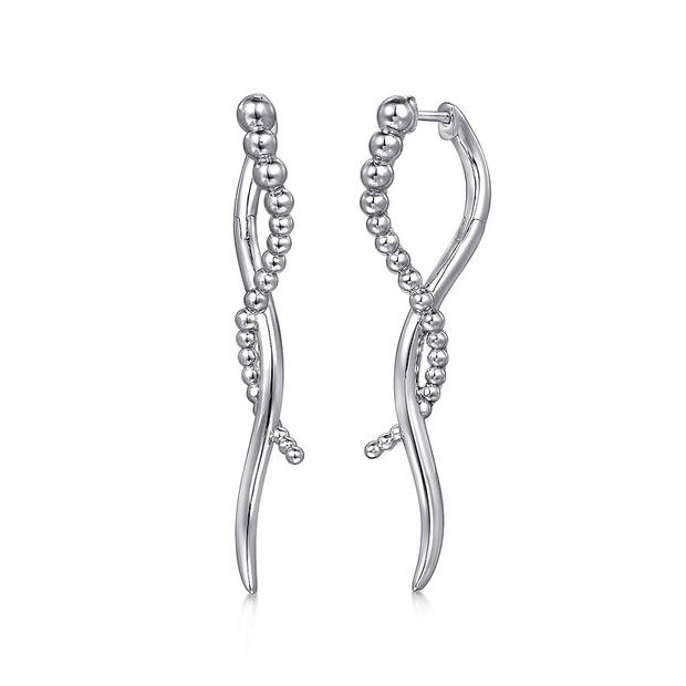 Gabriel & Co. Silver Bujukan Earrings