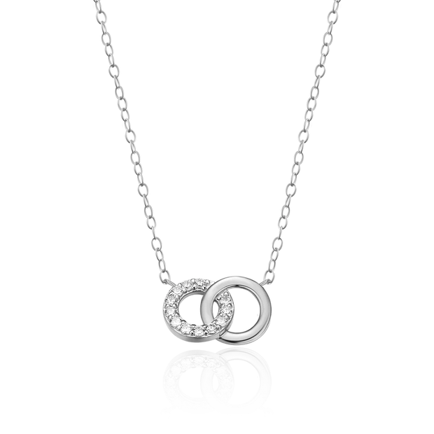 Monte Luna Twin Circle Necklace