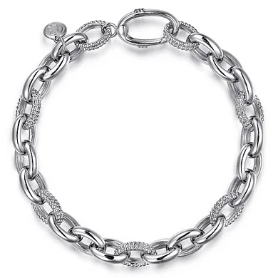 Gabriel & Co. Silver Bujukan Tennis Bracelet