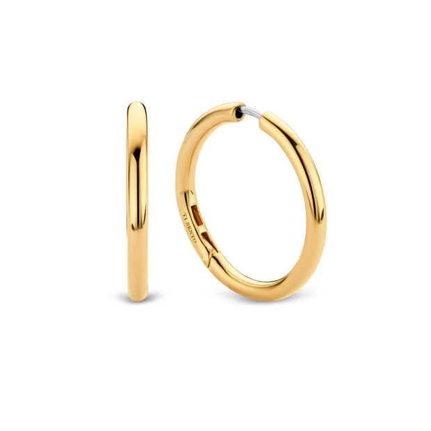 TiSento Yellow Hoop Earrings