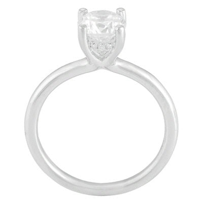 Levy Creations White Gold Solitaire Setting