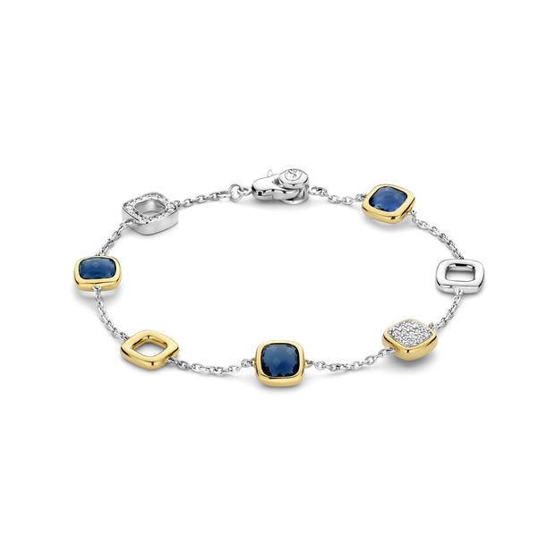 Ti Sento Silver Station Bracelet
