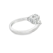 Lab Grown Radiant Cut Diamond Engagement Ring - 1.74ctw