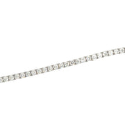 14K White Gold Lab-Grown Diamond Bracelet - 5.00ctw