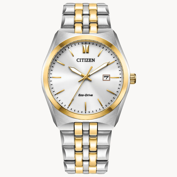Citizen Mens Eco-Drive Two Tone Watch