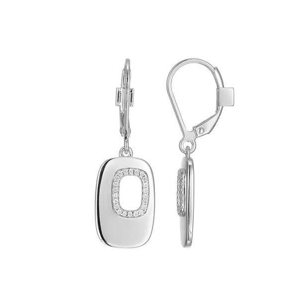 Elle Silver Dangle Earrings