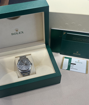 Rolex 114300 Dark Rhodium Oyster Perpetual