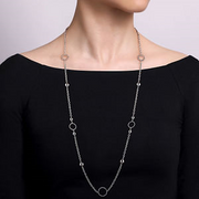 Gabriel & Co Silver Bujukan Necklace