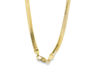 Estate 14K Herringbone Necklace