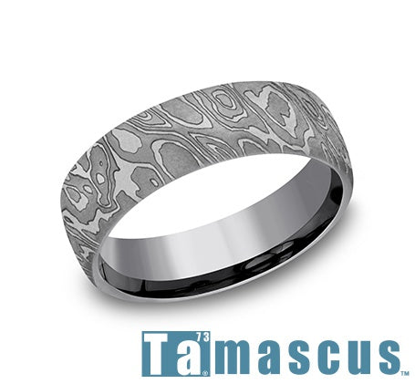 Tamascus Band with Wild Pattern