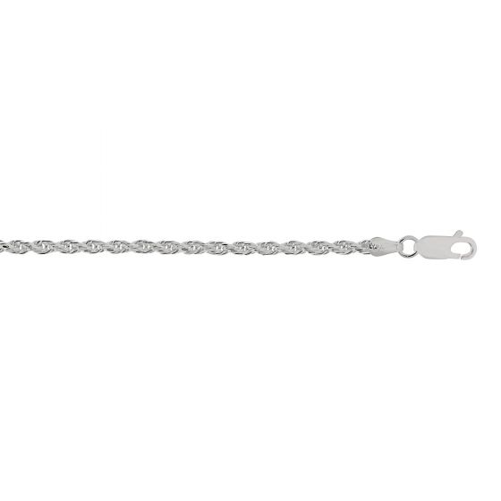 Sterling Silver Rope Chain- 20 Inches