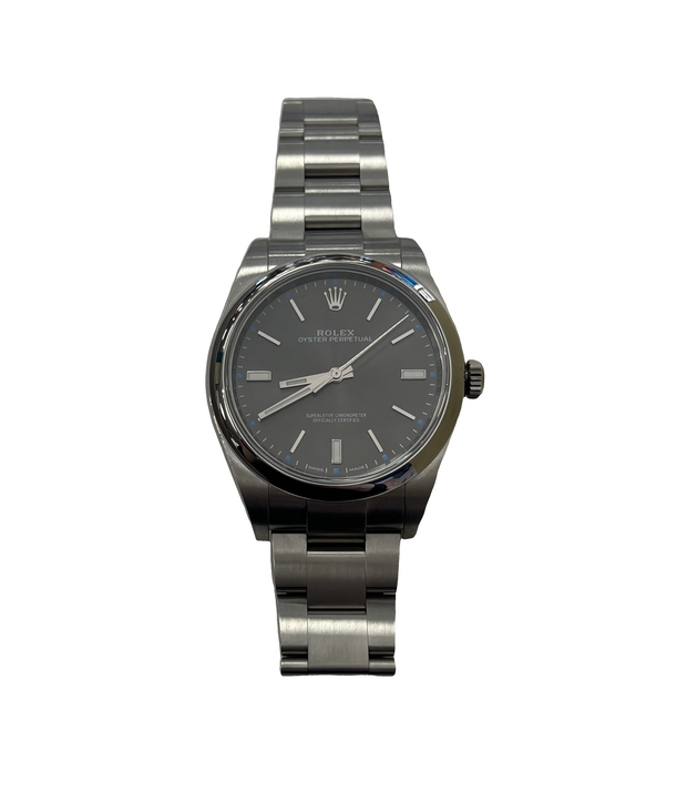 Rolex 114300 Dark Rhodium Oyster Perpetual