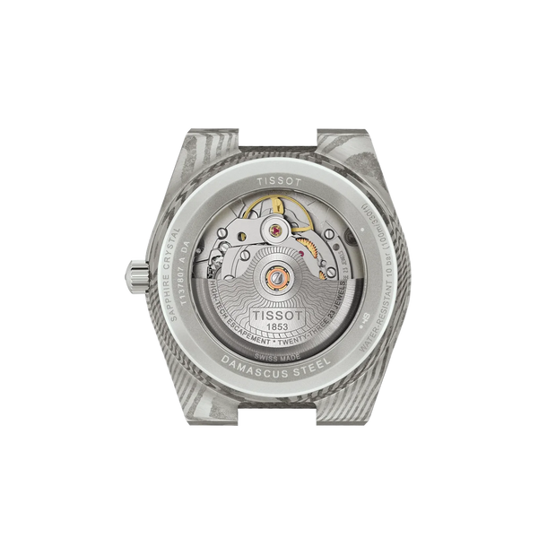 Tissot- PRX Damascus Steel : 38 MM