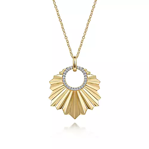 Gabriel & Co. Diamond Accented Pendant Necklace
