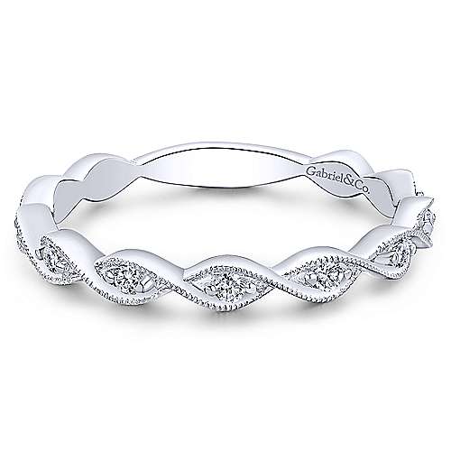 Gabriel & Co  Diamond Stackable Ring