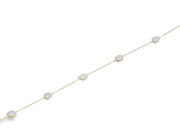 14K Yellow gold Akoya Pearl Bracelet