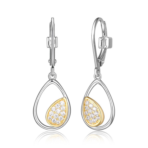 Elle Silver Dangle Earrings