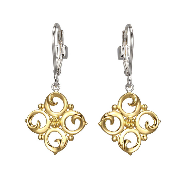 Elle Yellow Dangle Earrings